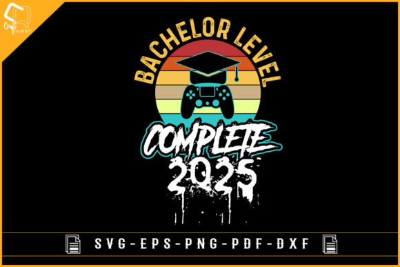 Bachelor Level Complete 2025 Funny Groom Graphics and Crafts