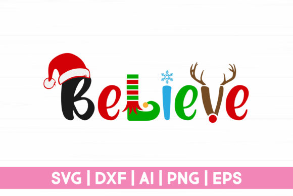 Believe Funny Christmas Tshirt Graphics and Crafts Review