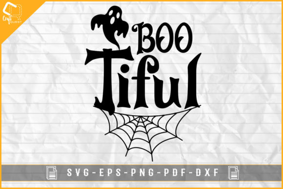 Bootiful Funny Halloween Sublimation for Graphics and Crafts