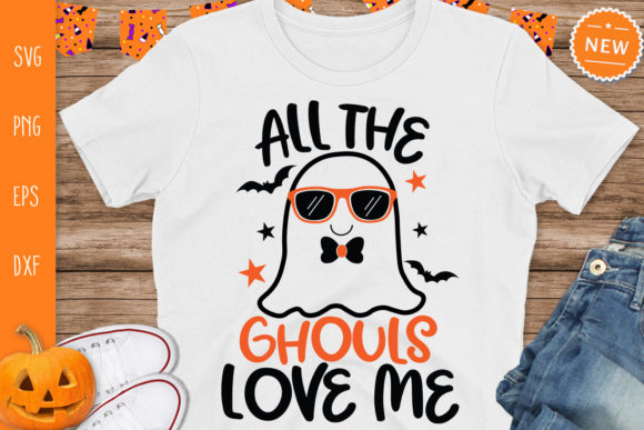 Funny Halloween Ghost, Ghouls Love Me Graphics and Crafts Review