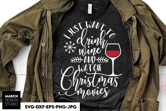 Funny Merry Christmas Wine Time Shirts Graphics and Crafts