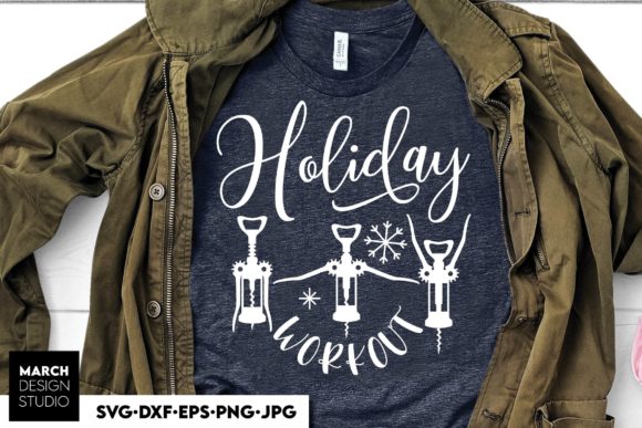 Holiday Workout Funny Merry Christmas Review