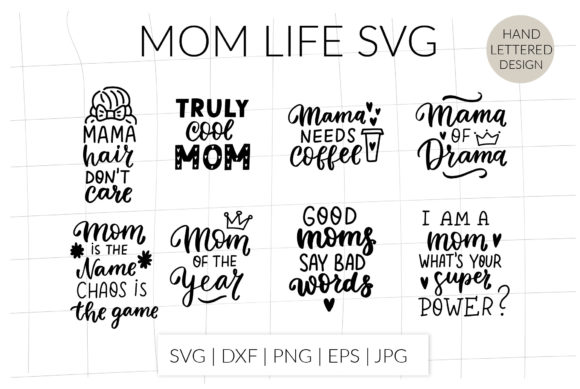 Mom Life Quotes Svg Bundle: Graphics and Crafts Review