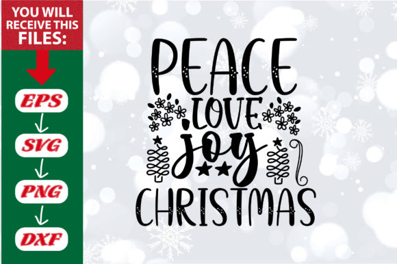 Review: Funny Christmas Quotes, Peace Love Joy Graphics